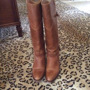 Frye Riding Boot Cognac. Size 7